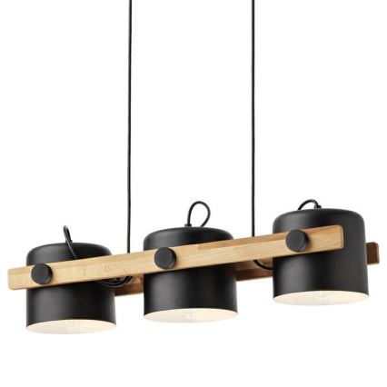 Redo 01-2403 - Chandelier on a string POOH 3xE27/42W/230V beech