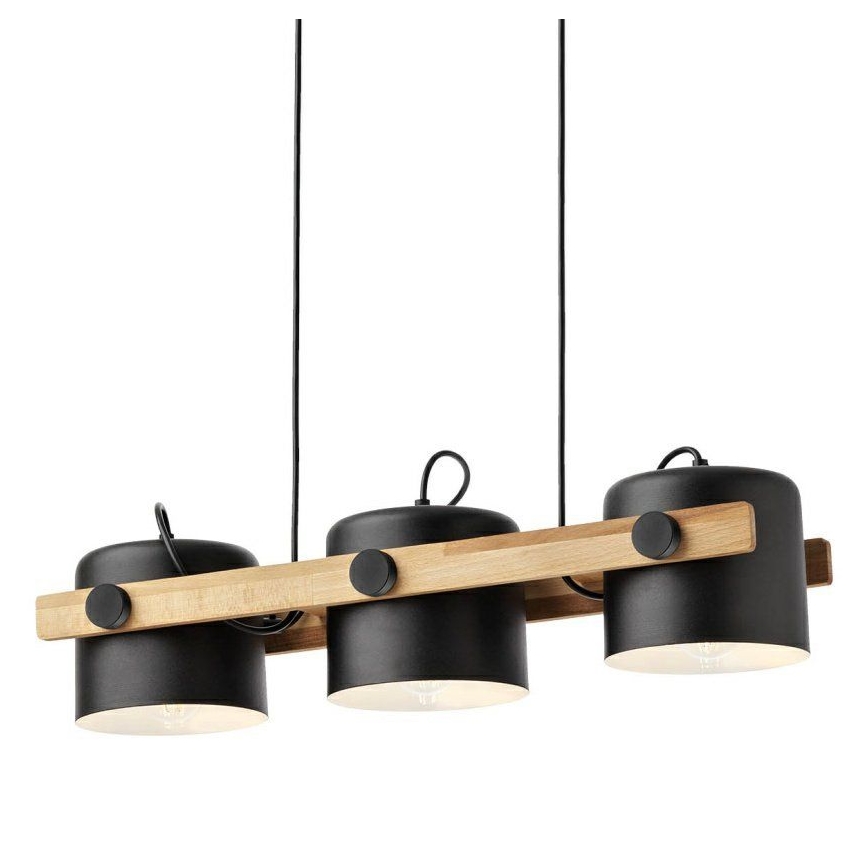 Redo 01-2403 - Chandelier on a string POOH 3xE27/42W/230V beech