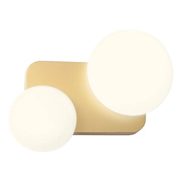 Redo 01-2471 - LUMIEN Wall Lamp 2xG9/10W/230V Gold/White