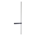 Redo 01-2480 - LED Wall Light TANGENT LED/14W/230V Black