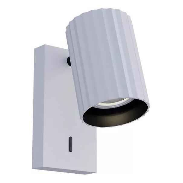Redo 01-2548 - DELPHI wall-mounted spotlight 1xGU10/7W/230V white