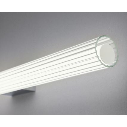 Redo 01-2592 - RIGAL LED bathroom mirror light, 18W LED, 230V, 3000K, 91 cm, CRI 90, IP44, polished chrome/white