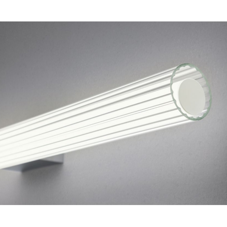 Redo 01-2592 - RIGAL LED bathroom mirror light, 18W LED, 230V, 3000K, 91 cm, CRI 90, IP44, polished chrome/white