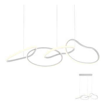 Redo 01-2594 - Dimmable cable-suspended pendant light BIAS LED/87,4W/230V 3000K CRI 90 white