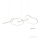Redo 01-2594 - LED Dimmable chandelier on a string BIAS LED/87,4W/230V CRI 90 3000K white