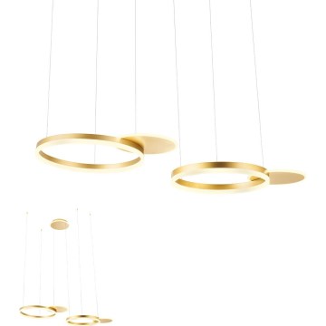 Redo 01-2606 - LED Dimmable chandelier on a string SIGUA LED/99W/230V CRI 90 3000K gold