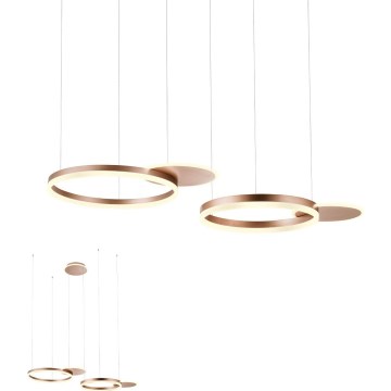 Redo 01-2607 - LED Dimmable chandelier on a string SIGUA LED/99W/230V CRI 90 3000K brown