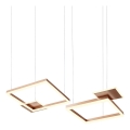 Redo 01-2613 - Dimmable SIGUA LED Cable Pendant Lamp, 110W/230V, CRI 90, Brown