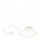 Redo 01-2614 - SIGUA Dimmable LED Cable Pendant Light, 137W, 230V, CRI 90, White