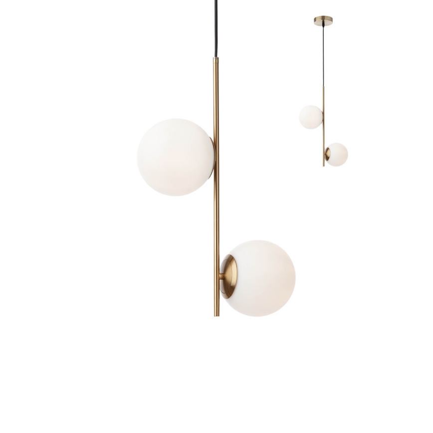 Redo 01-2625 - Chandelier on a string NIVA 2xE14/28W/230V