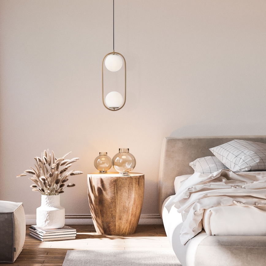 Redo 01-2626 - Chandelier on a string NIVA 2xE14/28W/230V