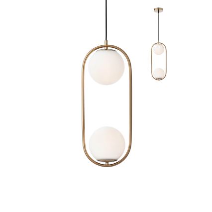 Redo 01-2626 - Chandelier on a string NIVA 2xE14/28W/230V