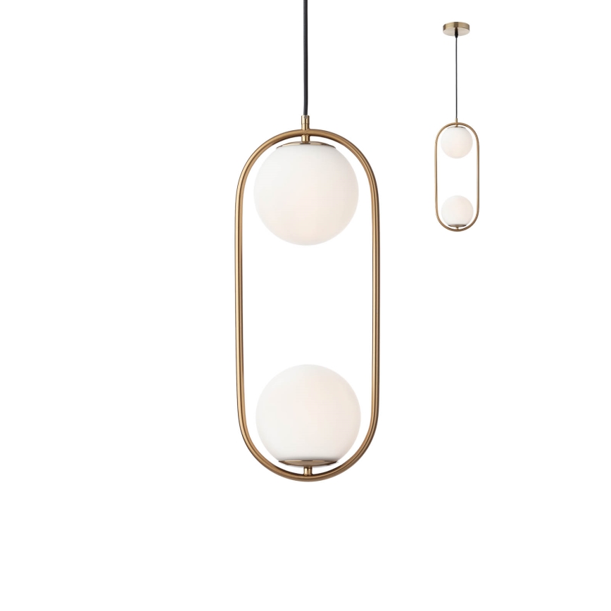 Redo 01-2626 - Chandelier on a string NIVA 2xE14/28W/230V