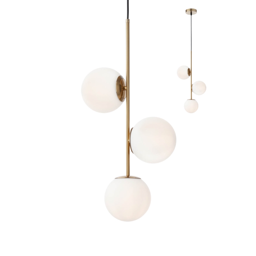 Redo 01-2627 - Chandelier on a string NIVA 3xE14/28W/230V