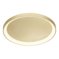 Redo 01-2670 - LED Dimmable ceiling light ICONIC LED/50W/230V d. 58 cm gold