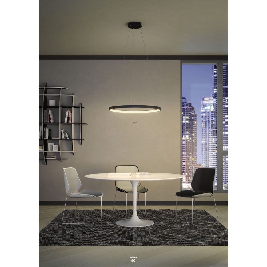 Redo 01-2673 - LED Dimmable chandelier on a string ICONIC LED/50W/230V d. 58 cm gold