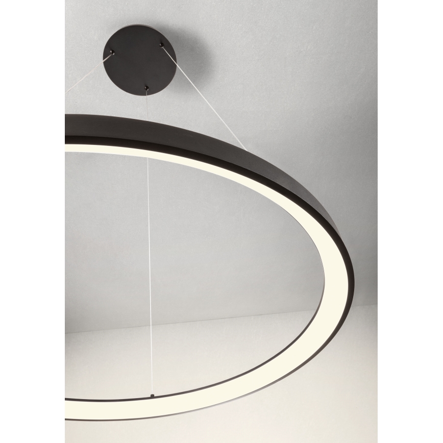 Redo 01-2674- LED Dimmable chandelier on a string ICONIC LED/50W/230V d. 58 cm black