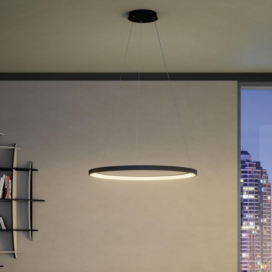 Redo 01-2677 - LED Dimmable chandelier on a string ICONIC LED/60W/230V d. 78 cm black