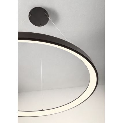 Redo 01-2677 - LED Dimmable chandelier on a string ICONIC LED/60W/230V d. 78 cm black