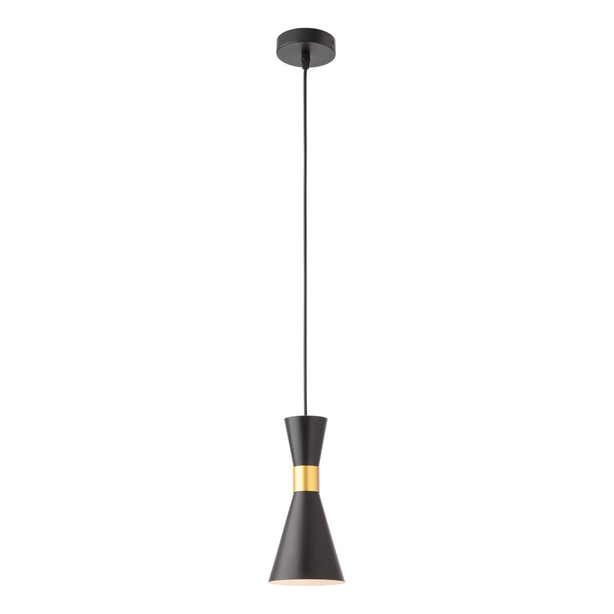 Redo 01-2711 - Chandelier on a string KILT 1xE27/42W/230V d. 12 cm black