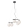 Redo 01-2720 - Chandelier on a string VOLLEY 5xE14/28W/230V black