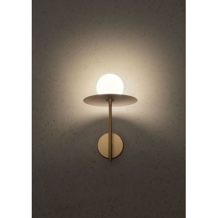 Redo 01-2725 - Wall lamp PLATO 1xG9/10W/230V gold