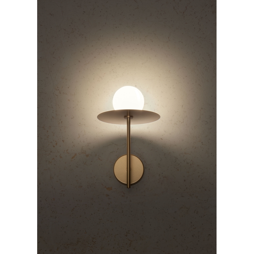 Redo 01-2725 - Wall lamp PLATO 1xG9/10W/230V gold