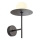 Redo 01-2726 - Wall lamp PLATO 1xG9/10W/230V black