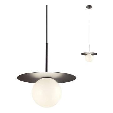 Redo 01-2728 - Chandelier on a string PLATO 1xG9/10W/230V d. 20 cm black
