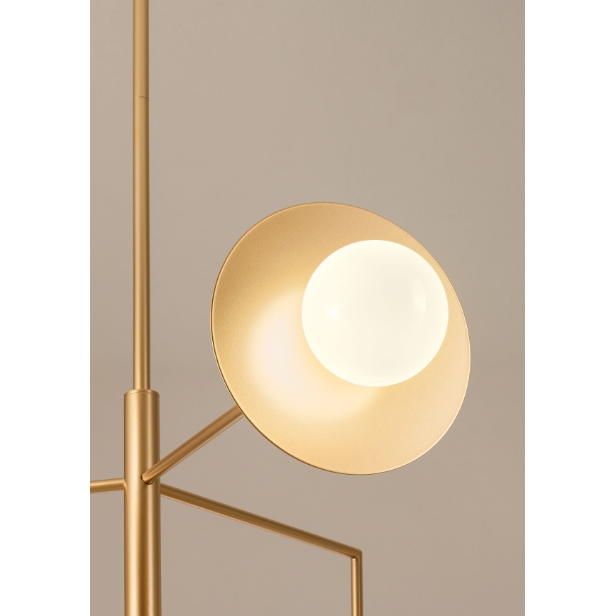 Redo 01-2733 - Chandelier on a pole PLATO 6xG9/10W/230V gold