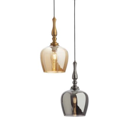 Redo 01-2740 - Chandelier on a string TOLL 1xE27/42W/230V bronze