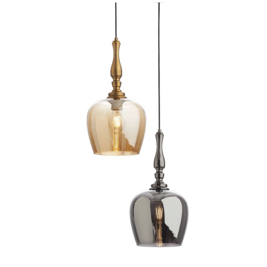 Redo 01-2740 - Chandelier on a string TOLL 1xE27/42W/230V bronze