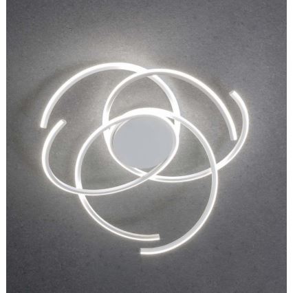 Redo 01-2748 - LED Dimmable ceiling light ALIEN LED/75W/230V 3000K d. 90 cm white