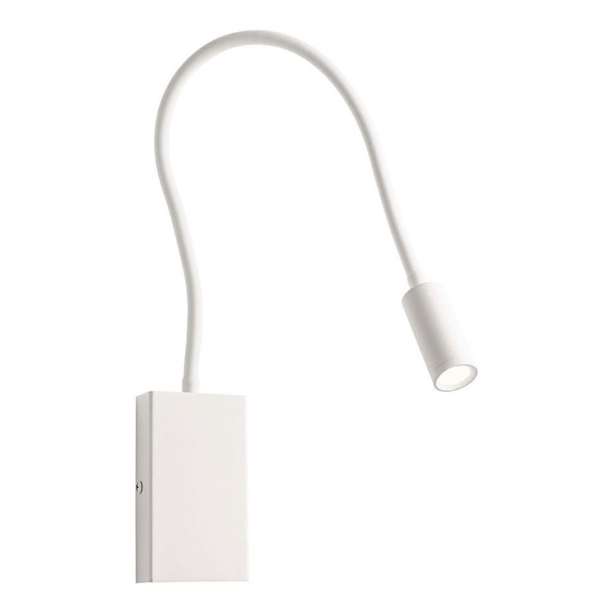 Redo 01-2754 - LED Flexible small lamp WALLIE LED/3W/230V USB CRI 90 white