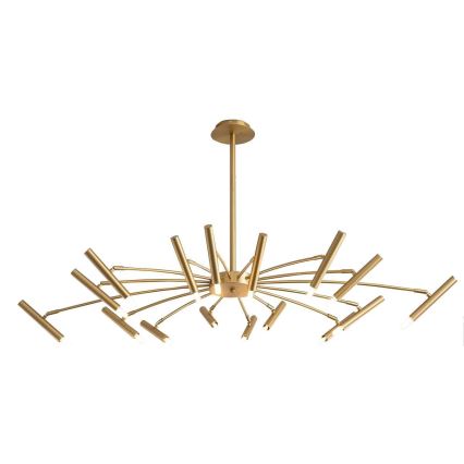 Redo 01-2776 - Chandelier on a pole RAYEN 16xG9/10W/230V bronze