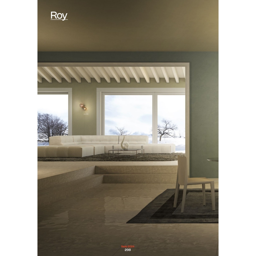 Redo 01-2778 - Wall light ROY 2xG9/10W/230V