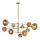 Redo 01-2781 - Chandelier on a pole ROY 10xG9/10W/230V