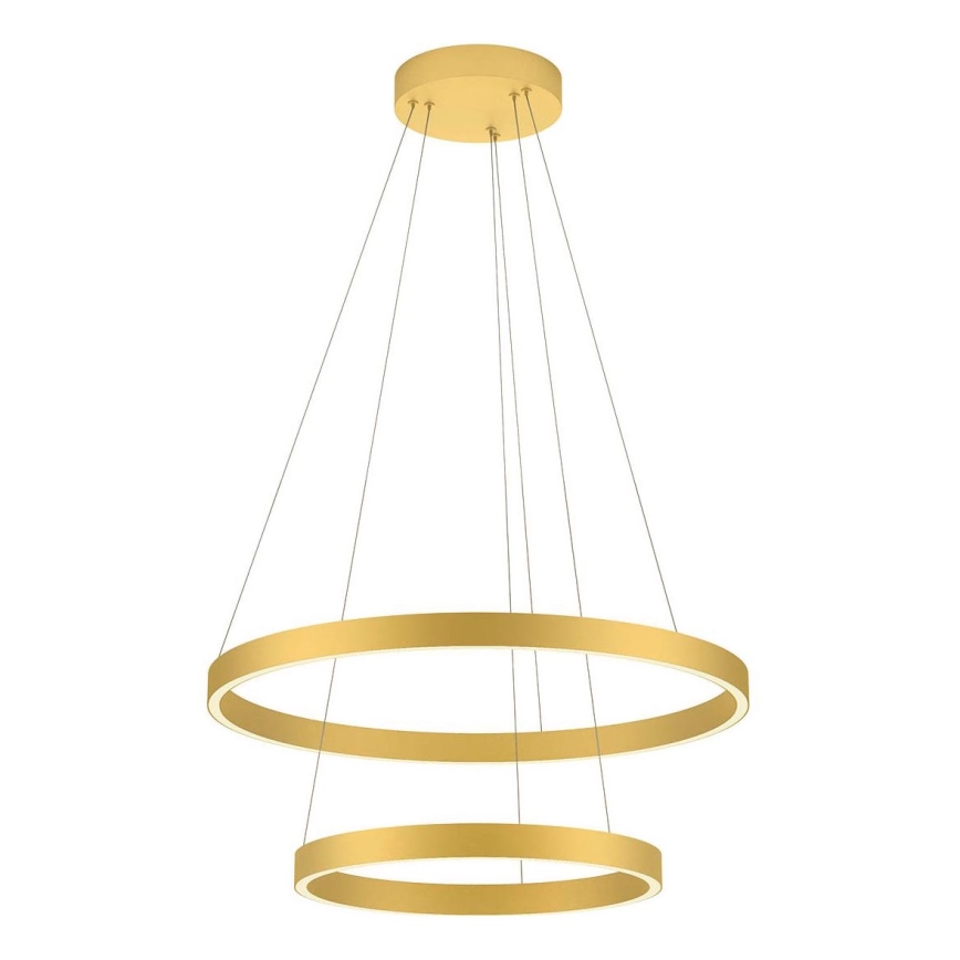 Redo 01-2889 - LED Dimmable chandelier on a string FEBE LED/62W/230V gold
