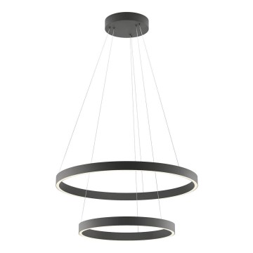 Redo 01-2891 - LED Dimmable chandelier on a string FEBE LED/62W/230V black