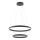 Redo 01-2891 - LED Dimmable chandelier on a string FEBE LED/62W/230V black