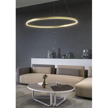 Redo 01-2891 - LED Dimmable chandelier on a string FEBE LED/62W/230V black
