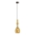 Redo 01-2937 - AMBIX cable pendant light 1xE27/42W/230V Ø 18 cm gold