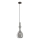 Redo 01-2938 - Cable-hung pendant AMBIX 1xE27/42W/230V dia. 18 cm grey