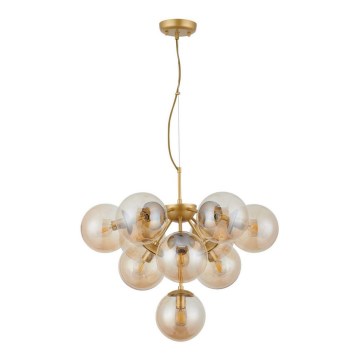 Redo 01-2940 - Chandelier on a string AGAPE 10xE14/28W/230V gold