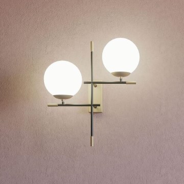 Redo 01-2946 - Wall light ESSENTIAL 2xE14/28W/230V
