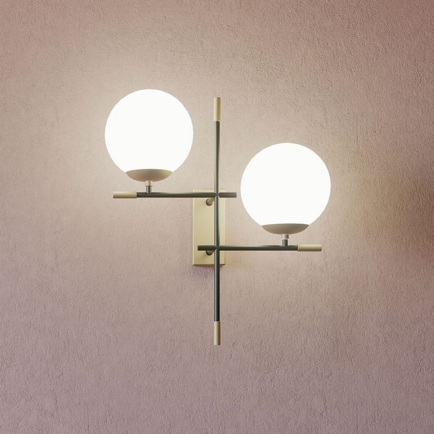 Redo 01-2947 - Wall light ESSENTIAL 2xE14/28W/230V