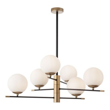 Redo 01-2950 - Chandelier on a pole ESSENTIAL 6xE14/28W/230V