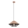 Redo 01-3005 - GRILL Cable Pendant Light 1xE27/42W/230V Ø 39.6 cm, black/brown