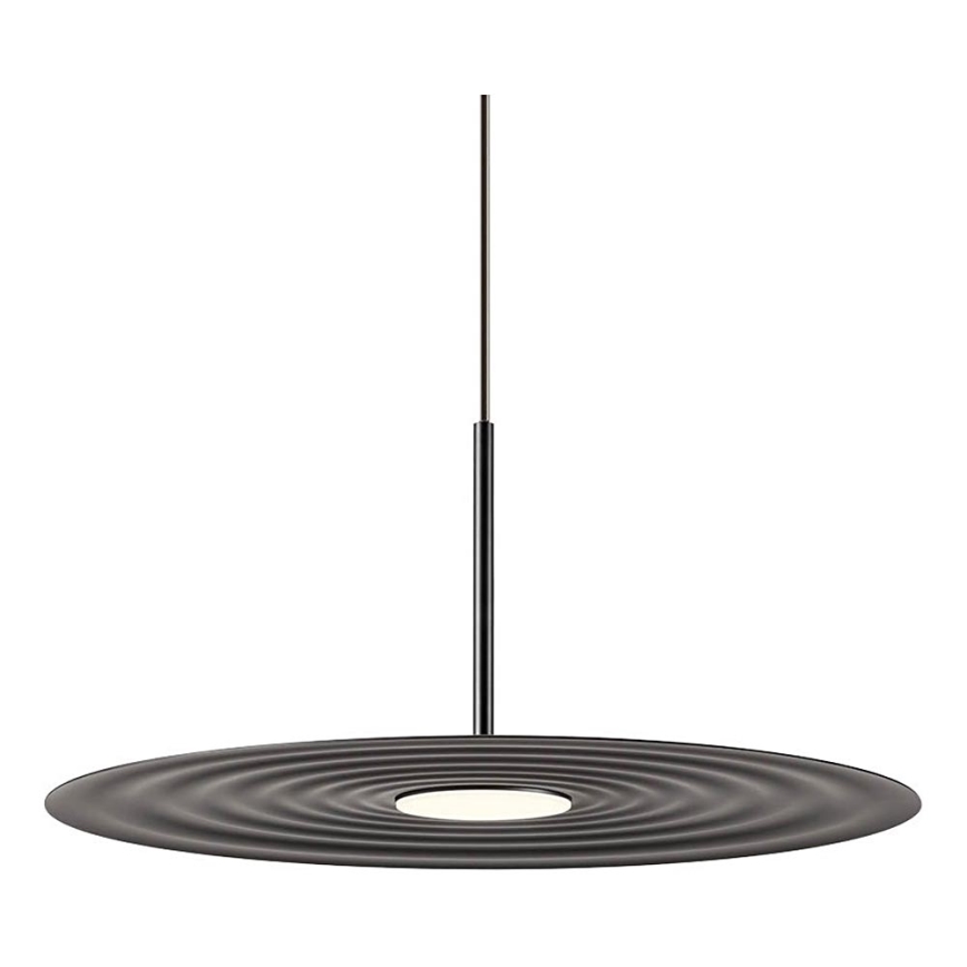 Redo 01-3047 - LAKE cable-suspended LED pendant, 13W/230V, CRI 90, Ø 50 cm, black