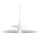 Redo 01-3048 - Cable-suspended pendant GUNNAR 1xE27/42W/230V Ø 50 cm white